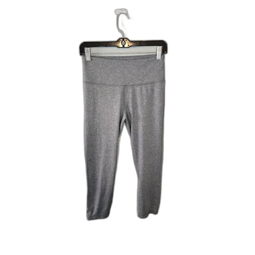 Zella Women's Gray Crop Leggings Size Small
